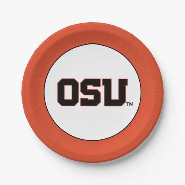 OSU PAPER PLATES (Front)