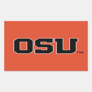 OSU RECTANGULAR STICKER