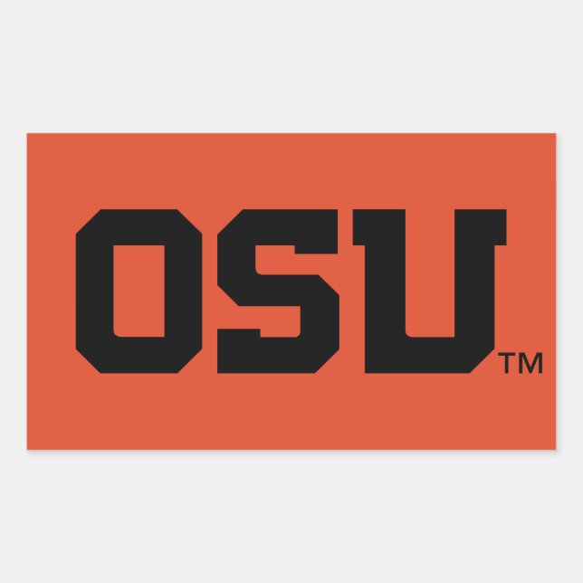 OSU RECTANGULAR STICKER (Front)