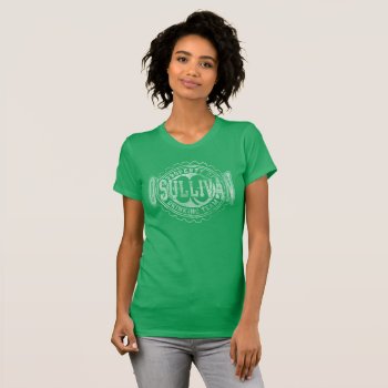 O'sullivan Irish Drinking Team Beer Cap T-shirt by irishprideshirts at Zazzle