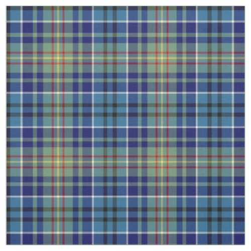 OSullivan Tartan Bright Blue Irish Plaid Fabric