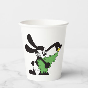 Oswald The Lucky Rabbit Christmas Tree Paper Cups