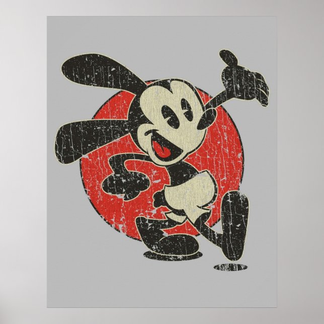 Oswald The Lucky Rabbit Keep Walking 1927 Poster (Front)