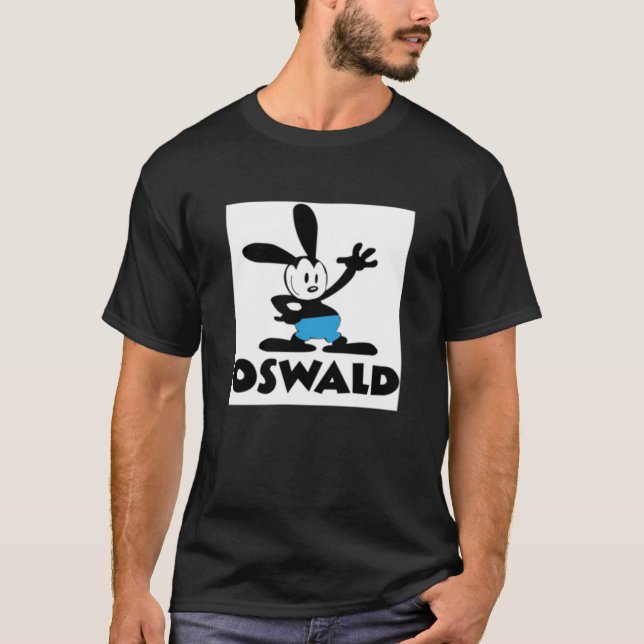 Oswald the Lucky Rabbit Tri-blend T-Shirt (Front)