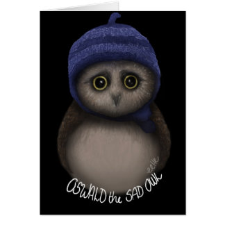 Oswald the Sad Owl Cards