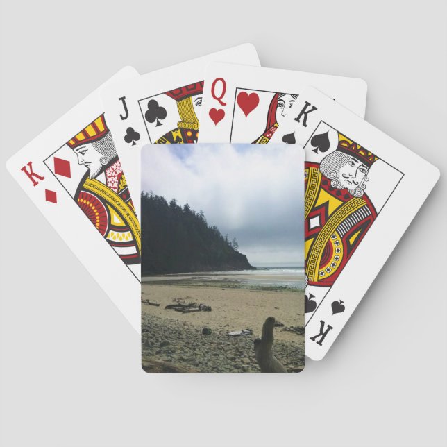 Oswald West State Park, Oregon Coast Poker Cards (Back)