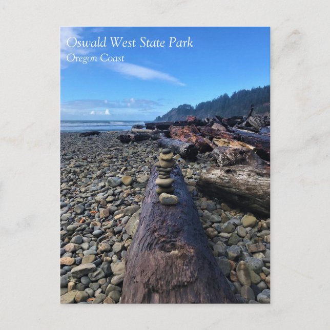 Oswald West State Park, Oregon Postcard (Front)