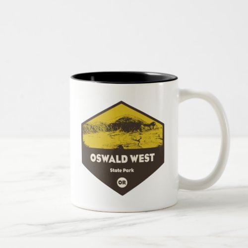 Oswald West State Park Oregon Two_Tone Coffee Mug