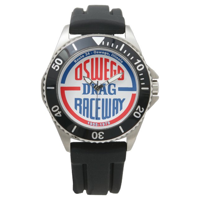 Oswego Drag Raceway on Route 34 - Oswego, Illinois Watch (Front)