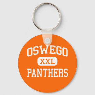 Oswego - Panthers - High School - Oswego Illinois Keychain