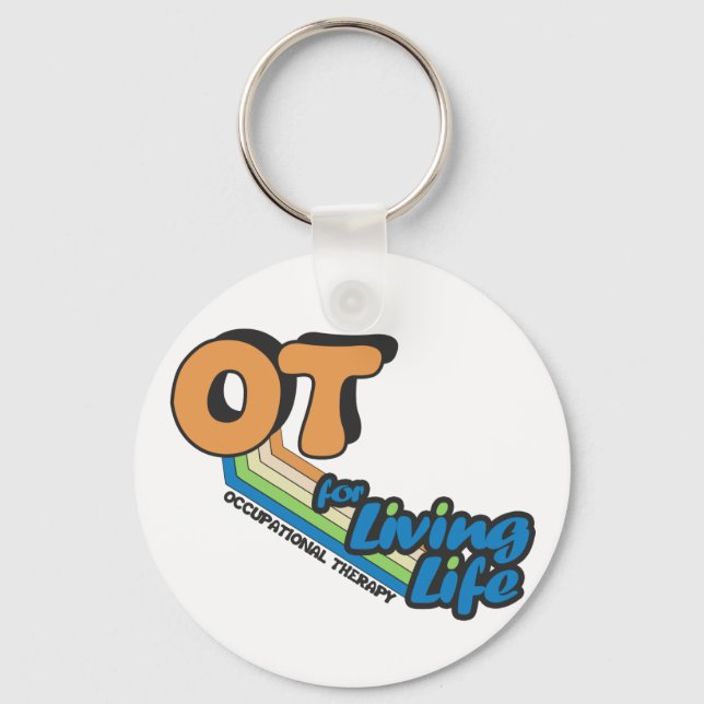 OT for Living Life Keychain (Front)