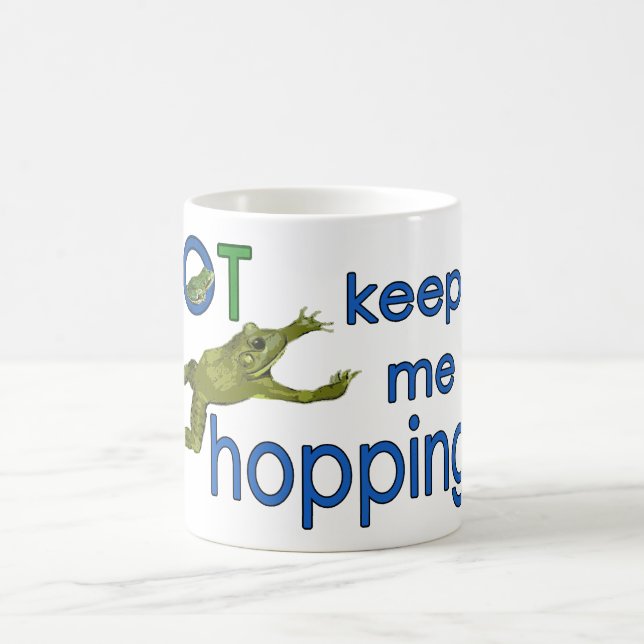 OT keeps me hopping mug (Center)