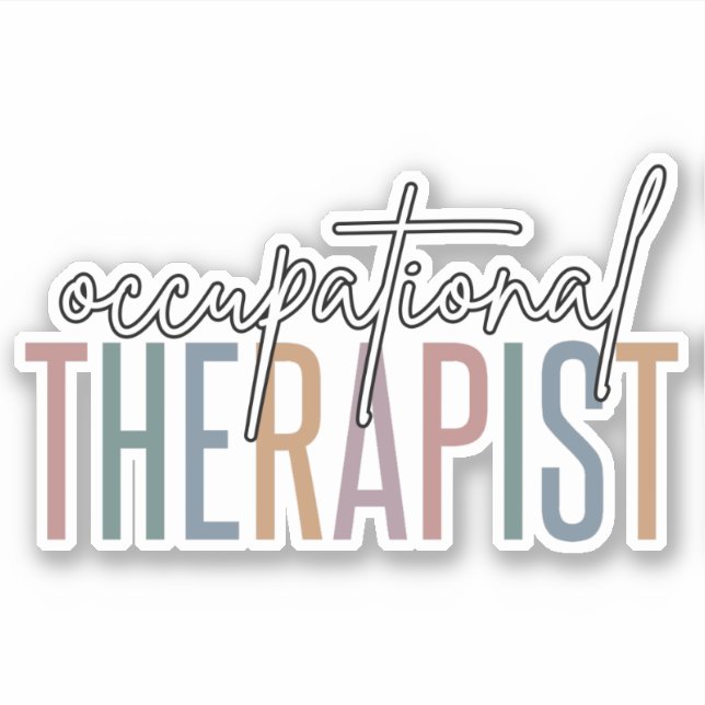 OT Occupational Therapist | Occupational therapy Sticker (Front)