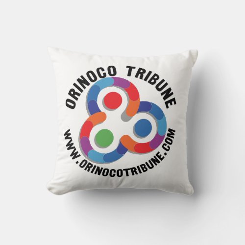 OT pillow with 2 rounded logos