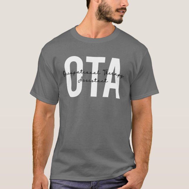 OTA Occupational Therapy Assistant T-Shirt (Front)