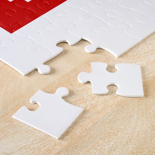 OTAKU 8 Bit Pixel Japanese Katakana BLOCK Vertical Jigsaw Puzzle (Side)