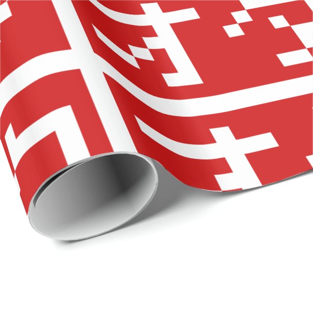 OTAKU 8 Bit Pixel Japanese Katakana BLOCK Wrapping Paper (Roll Corner)