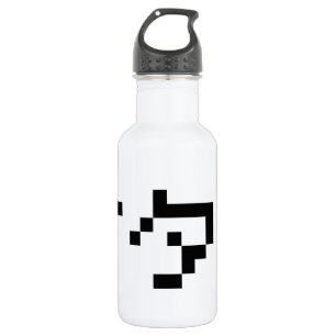 OTAKU 8 Bit Pixel Japanese Katakana Water Bottle