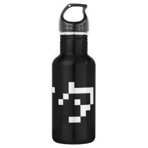OTAKU 8 Bit Pixel Japanese Katakana Water Bottle