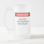 Otaku Anime Lovers Frosted Glass Beer Mug at Zazzle