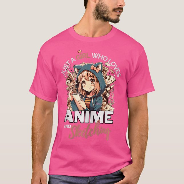 Otaku Anime T-Shirt (Front)