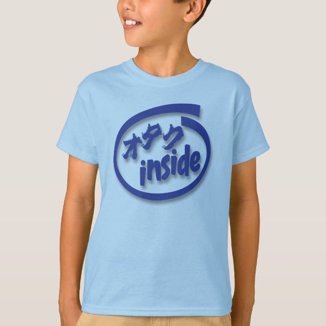 Otaku inside T-Shirt (Front)