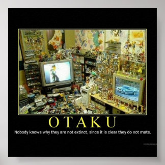 Otaku motivational poster