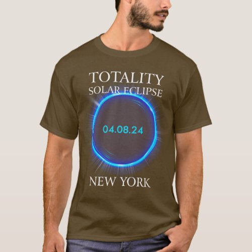 otal Solar Eclipse 2024 New York 04  T_Shirt