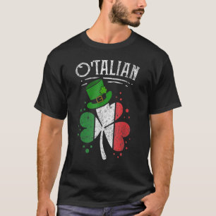O'talian Italian Irish Relationship St Patrick's T-Shirt