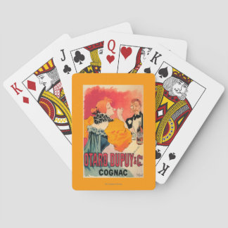 Otard-Dupuy & CO. Cognac Promotional Poster Poker Cards