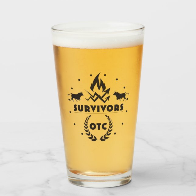 OTC Survivors Glass (Front Filled)