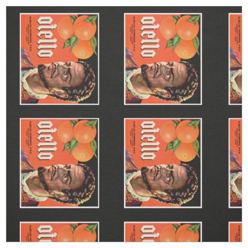 Otello Orange Label Fabric