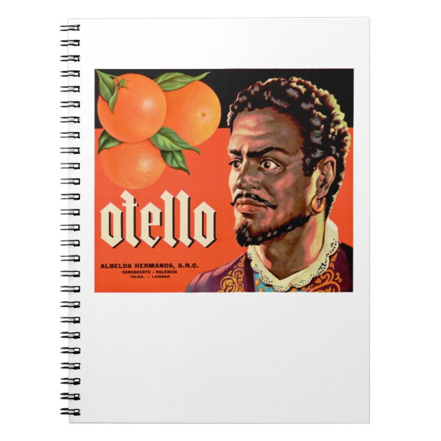 Otello Orange Label Notebook (Front)