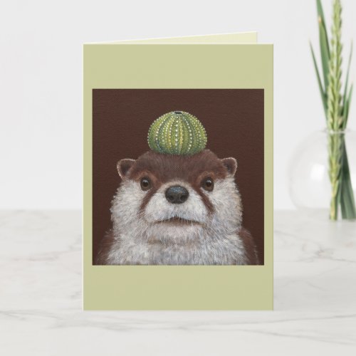 Othello the otter card