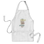 Othello Word Mosaic Adult Apron