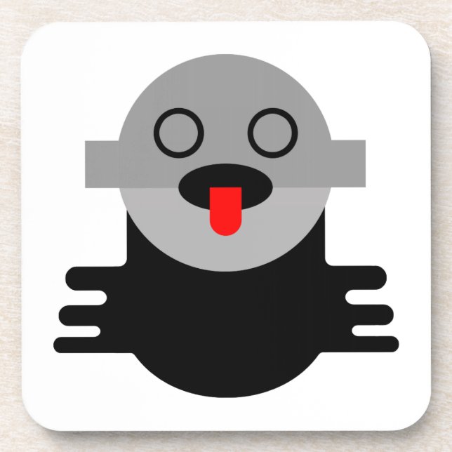 Other Dimension Dada Alien Manga Drink Coaster (Front)