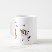 Other Recruiters Me Unicorn Staffing Recruiting Coffee Mug (Front Left)