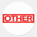 Other Stamp Classic Round Sticker