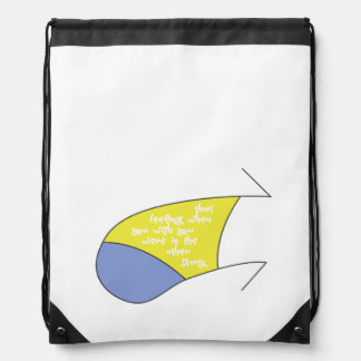 Other Story Feeling Meme Mouth Drawstring Bag