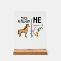 Other Unicorn 50 Year Olds Birthday And Me Gift Fo