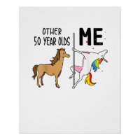 Other Unicorn 50 Year Olds Birthday And Me Gift Fo