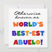 Otherwise Known As Best-est Abuelo (Front)