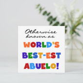Otherwise Known as Best-est Abuelo Gifts (Standing Front)