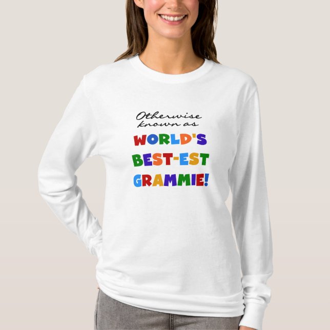 Otherwise Known as Best-est Grammie T-shirts (Front)
