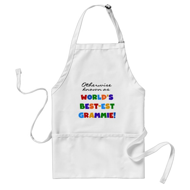 Otherwise Known as Best-est Grammie T-shirts Adult Apron (Front)
