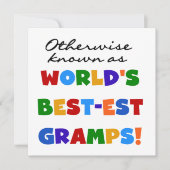 Otherwise Known as Best-est Gramps (Front)