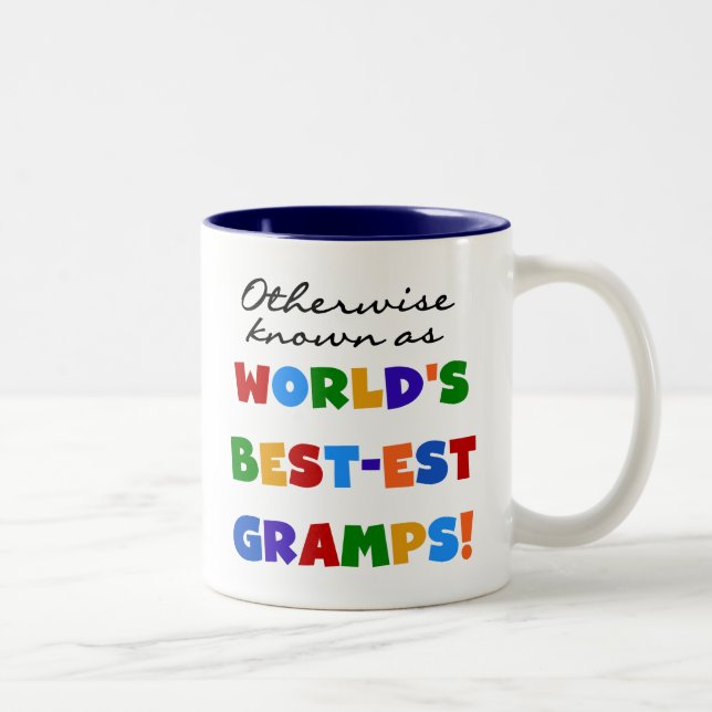 Otherwise Known as Best-est Gramps Two-Tone Coffee Mug (Right)