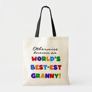 Otherwise Known as Best-est Granny Gifts Tote Bag