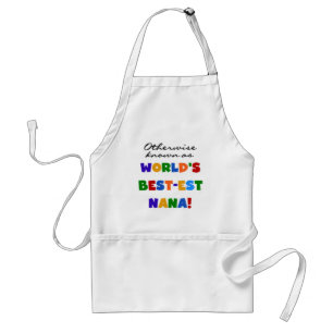 Otherwise Known as Best-est Nana Tshirts Adult Apron