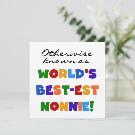 Otherwise Known as Best-est Nonnie Gifts (Standing Front)